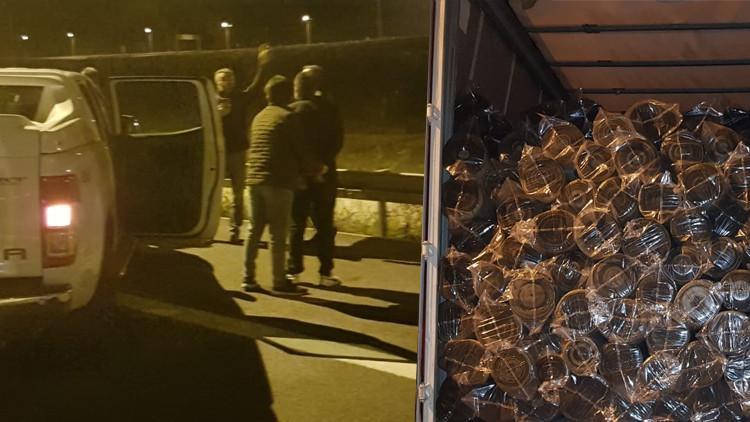 TSK için üretilen kamuflajları çalmışlardı! Böyle yakalandılar