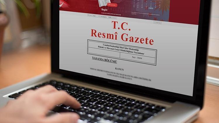 Atama kararları Resmi Gazete'de