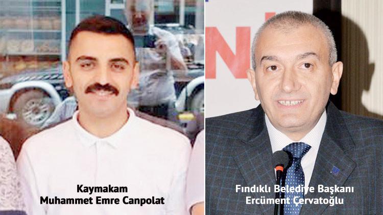 Kaymakam ile başkan karşı karşıya