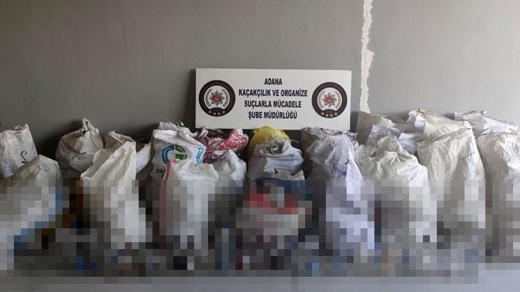 Adana'da sahte içki operasyonu