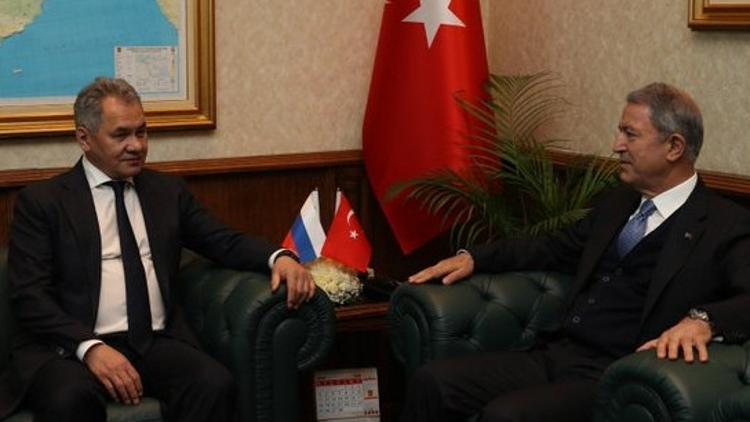 Son dakika haberi: Bakan Akar, Rus mevkidaşıyla görüştü