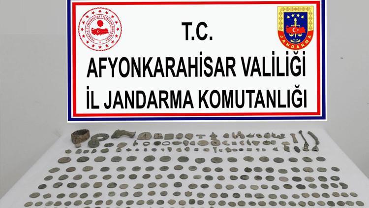 Afyonkarahisar'da tarihi eser operasyonu