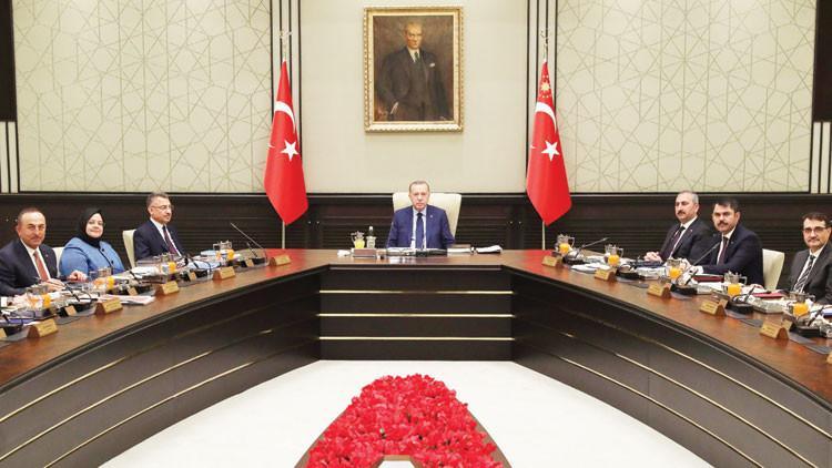 Yılın son kabinesinde gündem Doğu Akdeniz