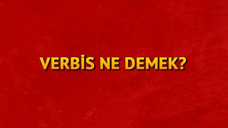 VERBİS nedir? VERBİS'in açılımı ne?