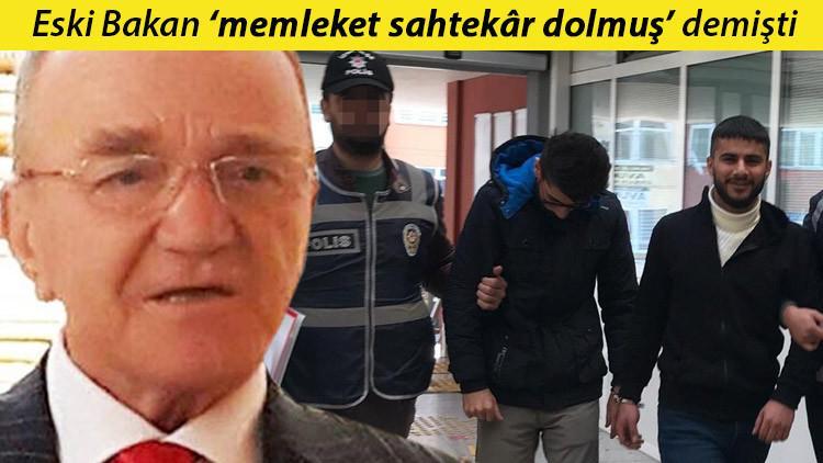 Eski Çevre Bakanı Fevzi Aytekin'i dolandırmıştı... Tesadüfen yakalandı, sırıtarak geldi!