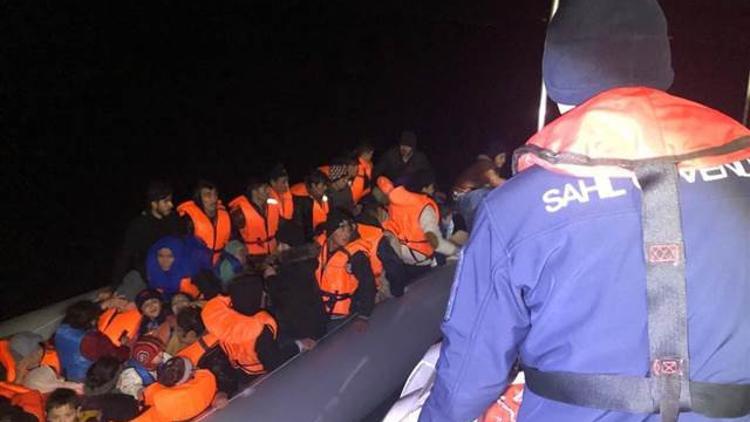 Seferihisar ve Urla'da 113 kaçak göçmen yakalandı