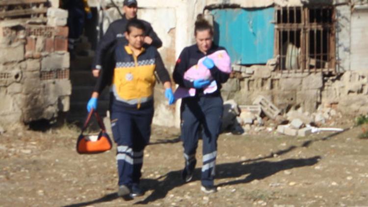 Sığındığı evde 3 aylık bebeğini bırakıp kaçtı