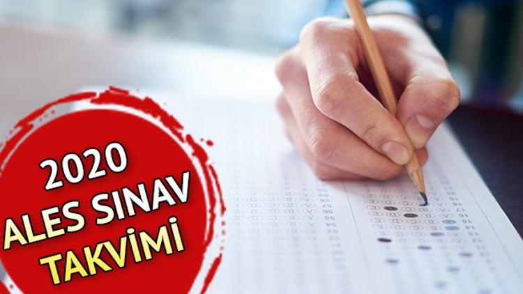 2020 ALES sınavları ne zaman?