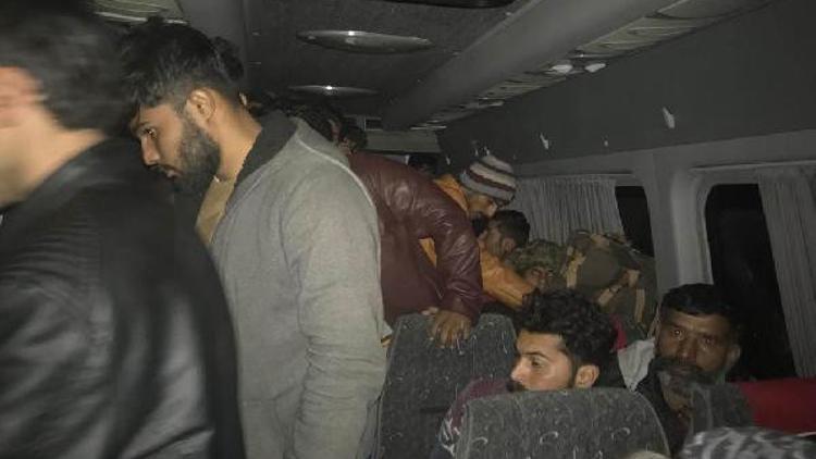 Ankara'da 43 kaçak göçmen yakalandı