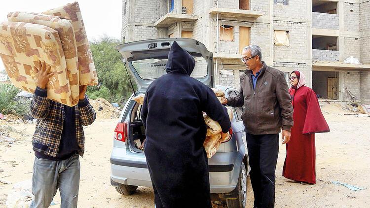 Libya’da Hafter 140 bin kişiyi yerinden etti