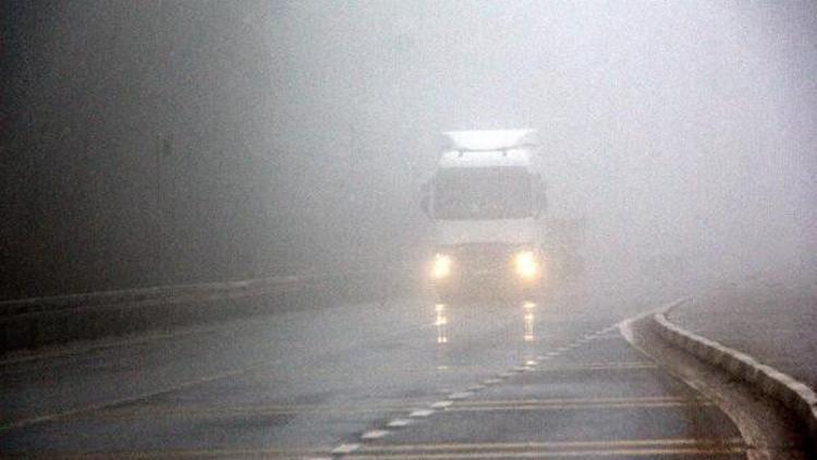 Bolu Dağı'nda kar ve sis etkili