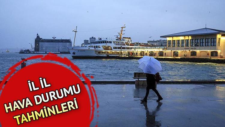 Hafta sonu hava nasıl olacak? 28-29 Aralık il il hava durumu tahminleri