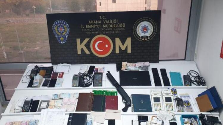 Adanada tefeci operasyonu: 28 gözaltı