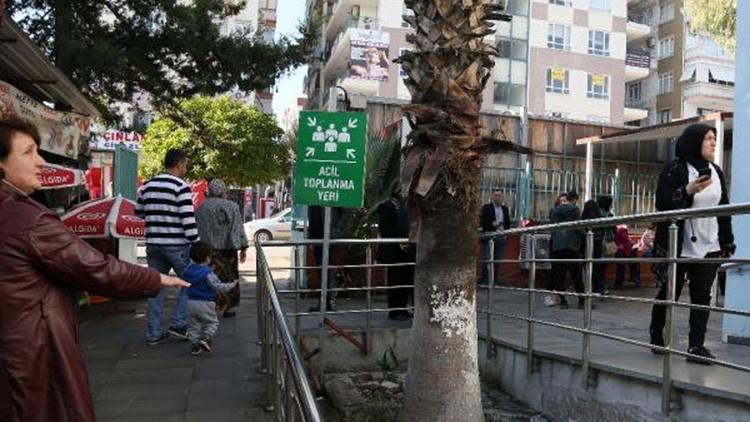 Antalya’da iki garip ’acil toplanma’ alanı