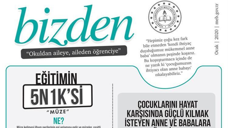 MEB'in aylık bülteni ‘Bizden’in ikinci sayısı yayımlandı
