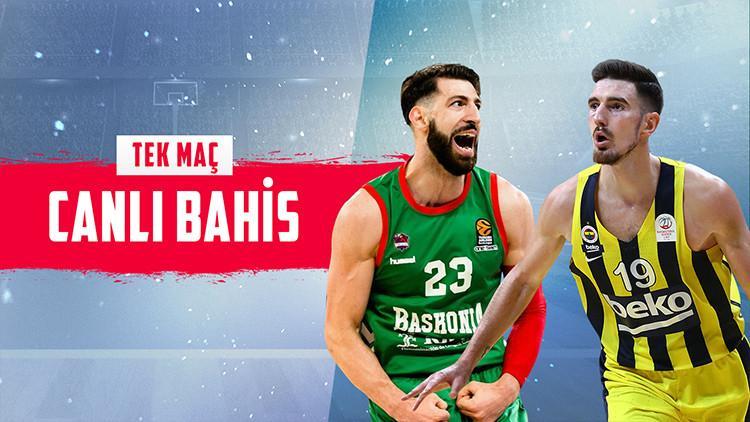 Fenerbahçe Beko, zorlu Saski Baskonia deplasmanında! iddaa'da galibiyetlerine...