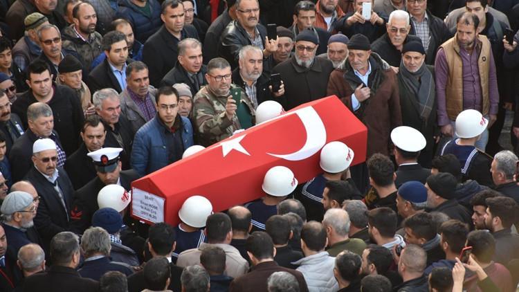 Şehit Astsubay Köse, Tarsus'ta son yolculuğuna uğurlandı