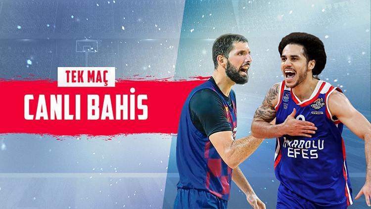 Euroleague'de liderlik savaşı! Anadolu Efes'in Barcelona karşısında iddaa oranı...