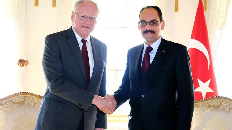 Son dakika: İbrahim Kalın ABD'nin Suriye Özel Temsilcisi Jeffrey ile görüştü