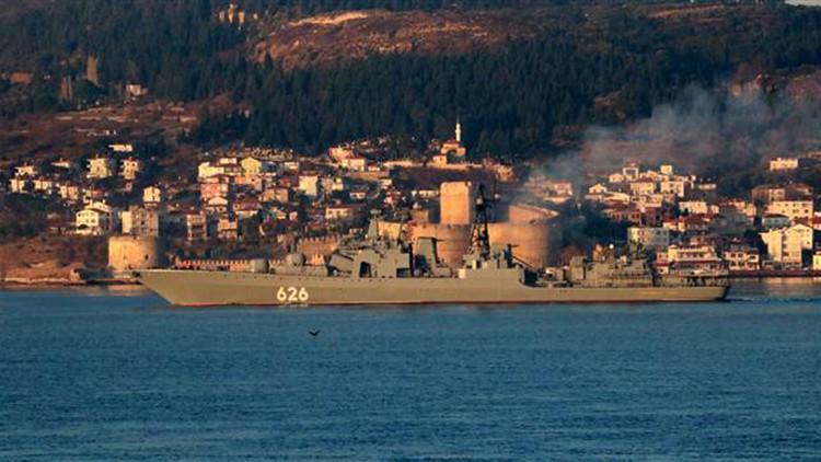 Rus savaş gemisi ’Koramiral Kulakov’ Akdeniz’e iniyor