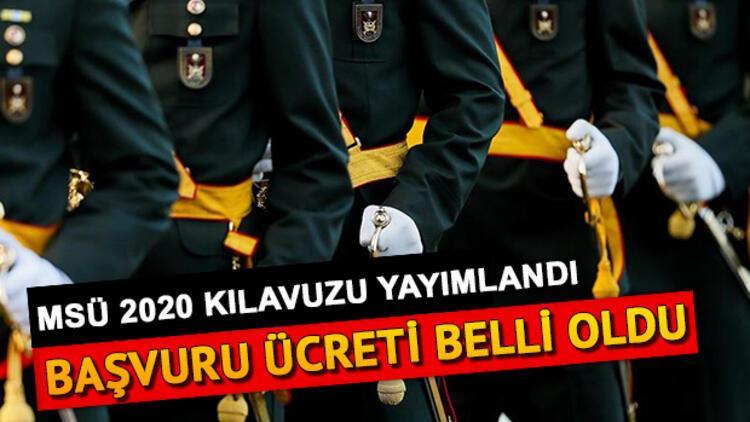 MSÜ sınav ücreti ne kadar? 2020 MSÜ başvuruları ne zaman bitecek?