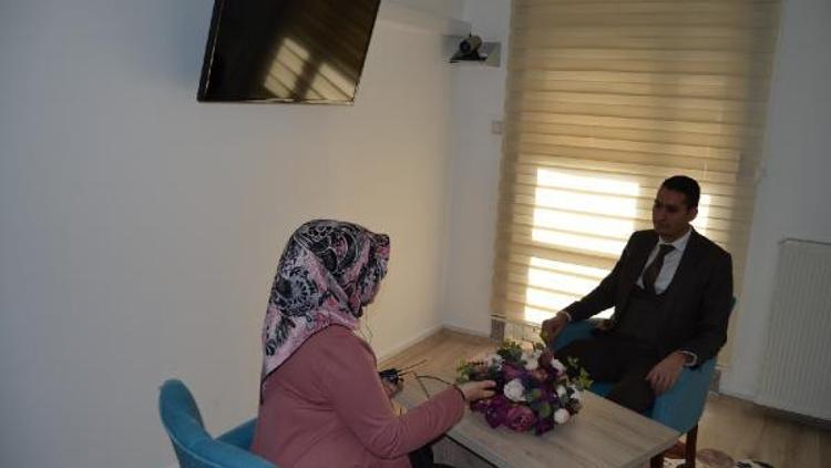 Aksaray Adliyesi'nde görüşme odaları açıldı