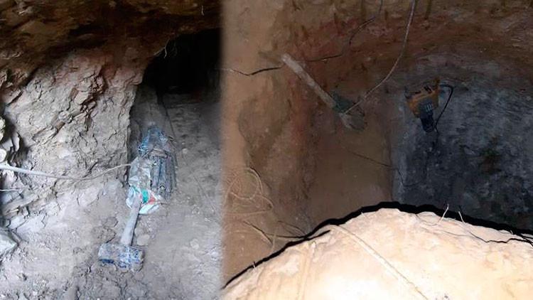 Dedikodu üzerine 10 metrelik tünel kazmışlar! Kıskıvrak yakalandılar