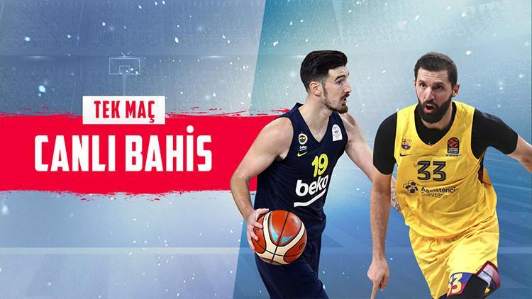 Fenerbahçe Beko'nun Ataşehir'de konuğu Barcelona! Galibiyetlerine iddaa'da...