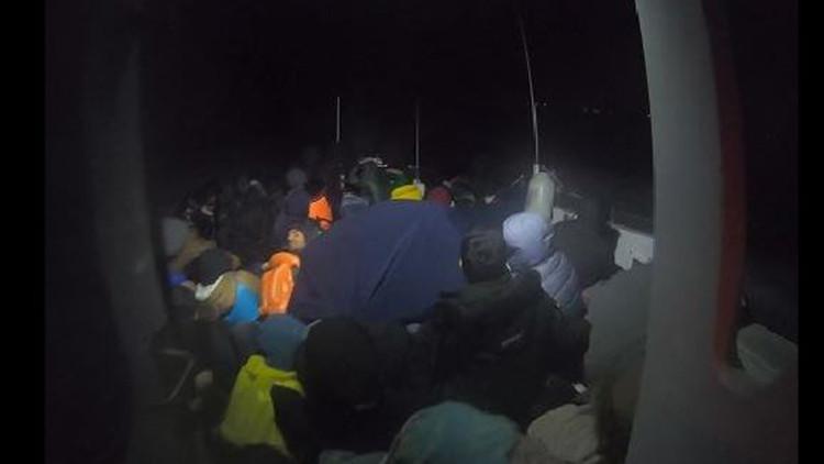 Çanakkale'de 70 kaçak göçmen yakalandı