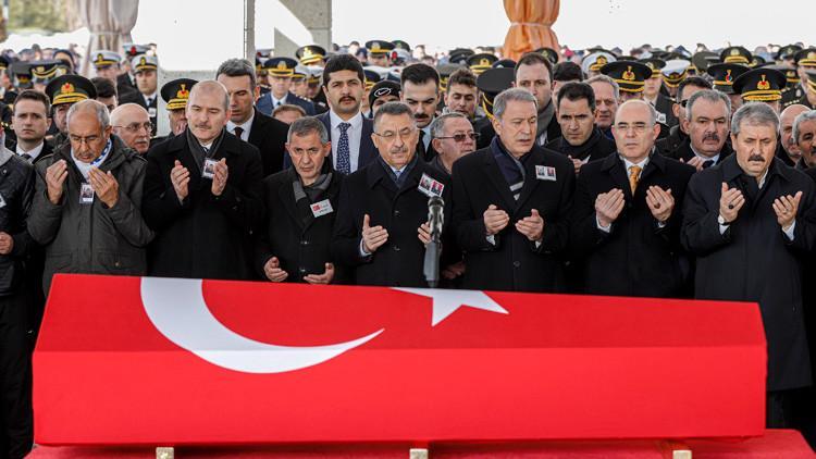 Şehit Toptaş, Ankara'da son yolculuğuna uğurlandı