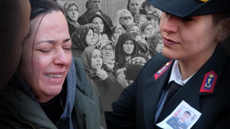 Şehit Binbaşı Şevket Tombul'a en acı veda... Gözyaşlarıyla uğurlandı