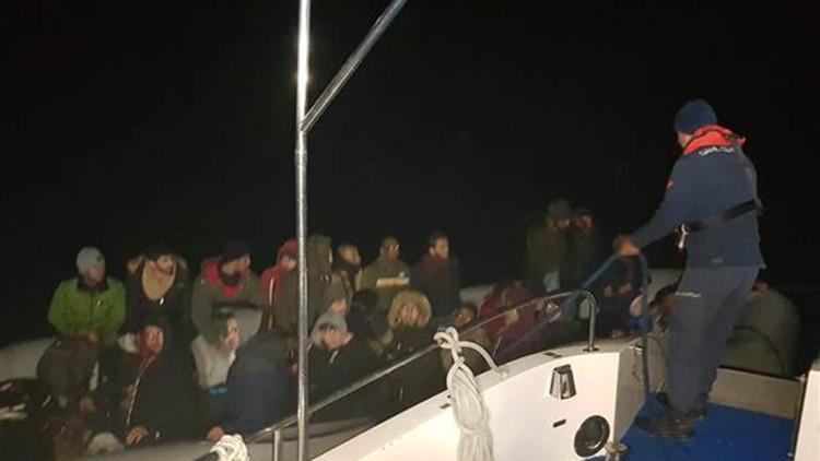 Aydın'da 2 ayrı operasyonda 46 düzensiz göçmen yakalandı