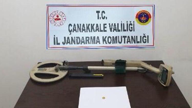 Çanakkale'de tarihi eser operasyonu