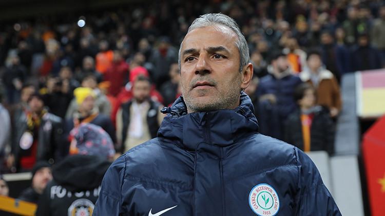 Çaykur Rizespor Teknik Direktörü İsmail Kartal'dan hakem tepkisi!