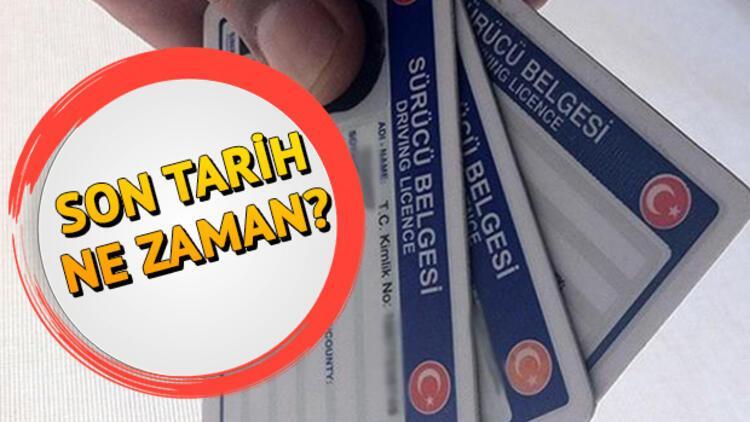 Ehliyet yenileme işlemi ne zaman bitiyor? Ehliyet yenilemede son gün ne zaman?