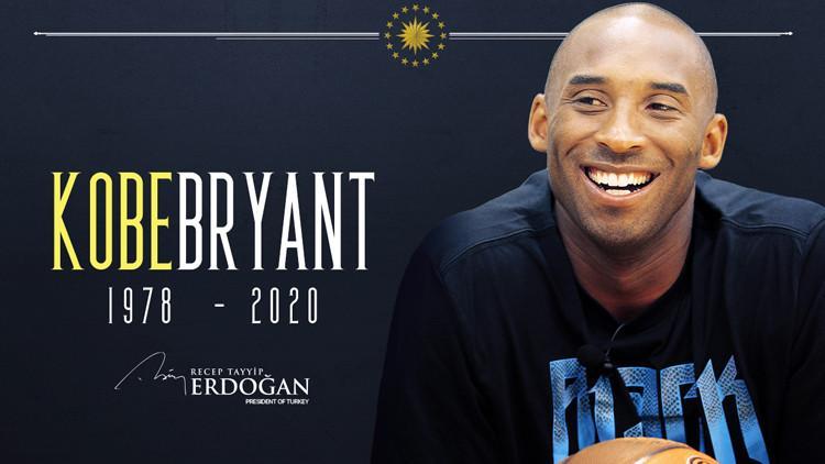 Cumhurbaşkanı Erdoğan'dan Kobe Bryant paylaşımı