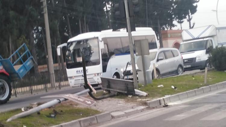 Tarsus'ta trafik kazası: 2 yaralı