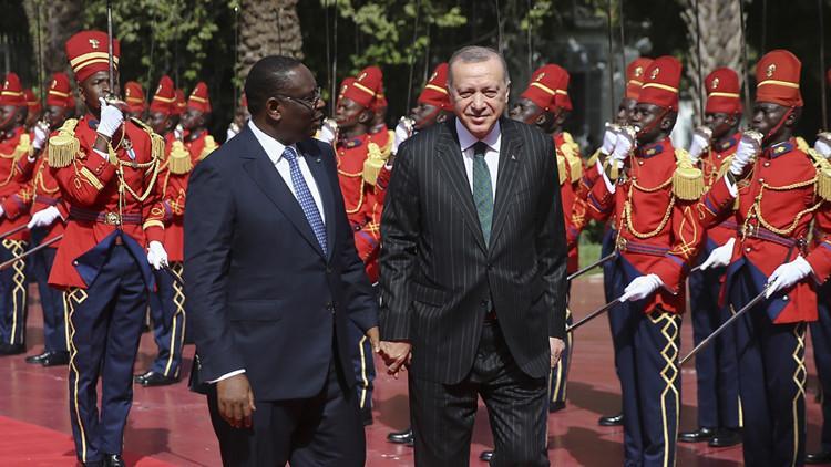 Son dakika haber: Cumhurbaşkanı Erdoğan Senagal'de