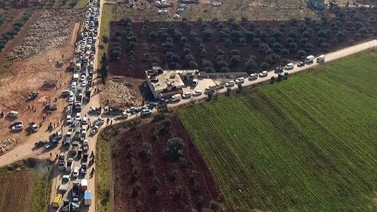 Son dakika haberi: Esed rejimi güçleri İdlib’in en büyük ilçesi Marat El-Numan'a girdi