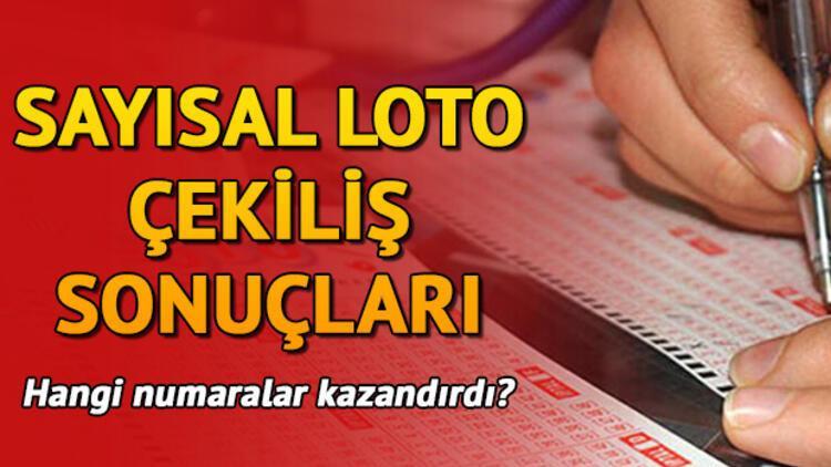 Haftanın ilk Sayısal Loto çekiliş sonuçları açıklandı! Sayısal Loto sorgulama ekranı (4 milyon TL 1 kişiye çıktı)