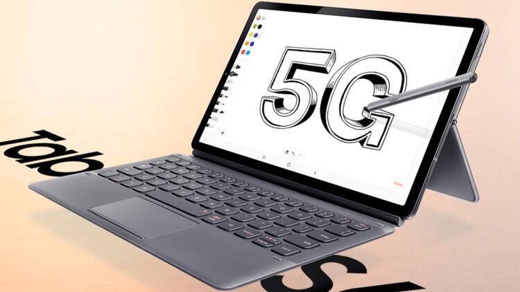 Samsung Galaxy Tab S6 5G tanıtıldı, 5G ilk kez bir tablete girdi
