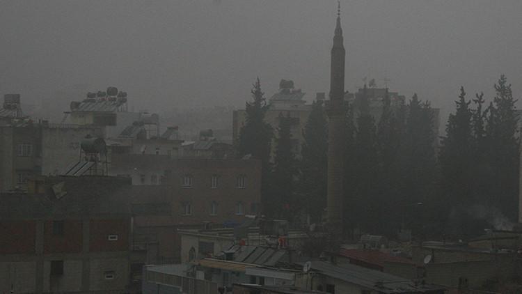 Kilis'te yoğun sis etkili oldu