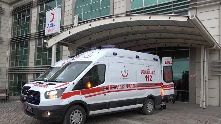 Sobadan sızan gazdan zehirlenen 5 kişi, hastanelik oldu