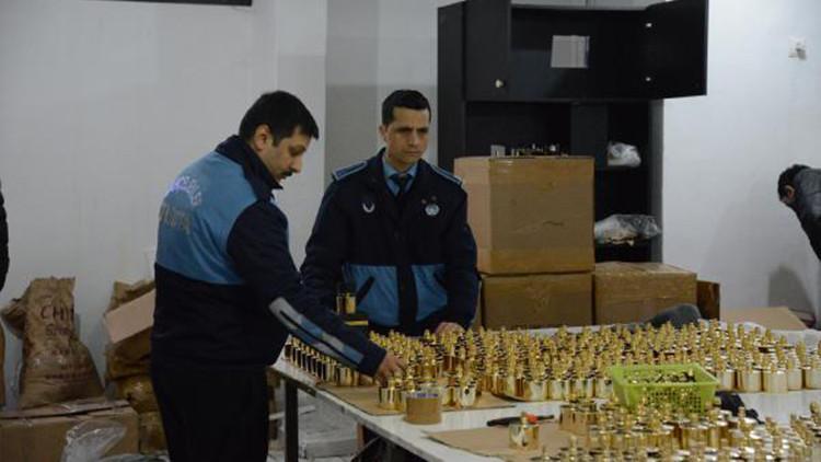 İstanbul Bahçelievler'de sahte parfüm operasyonu