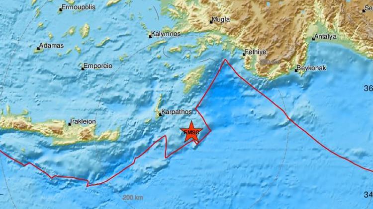 Son dakika haberler... Akdeniz'de art arda korkutan deprem