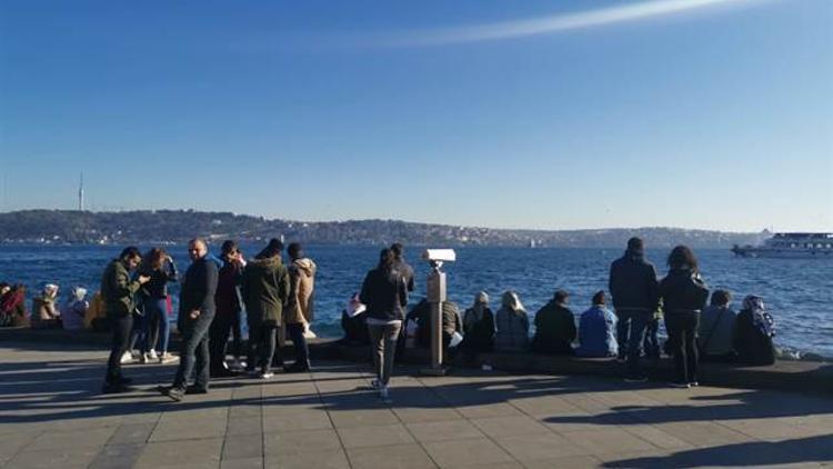 İstanbullular sahile akın etti