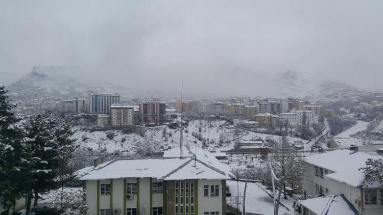 Tunceli'de 50 köy yolu kardan kapandı
