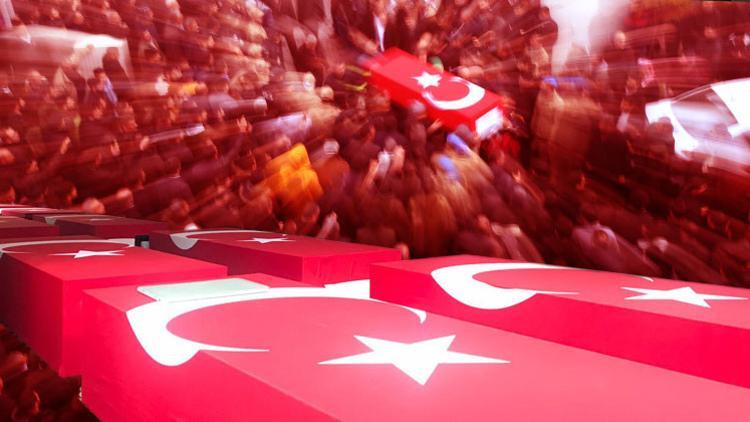 Çığ ÅŸehitlerine veda... Çok acı kare!