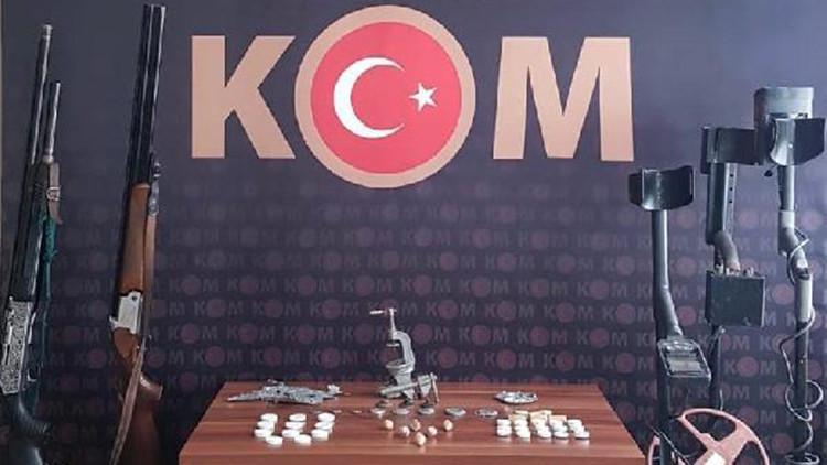 Tokat merkezli 5 ilde tarihi eser operasyonu: 25 gözaltı