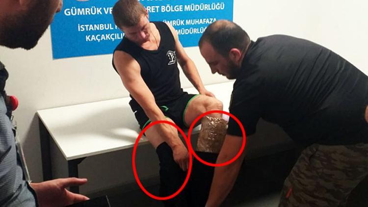 Akılalmaz yöntem! Kokaini buraya saklamış...
